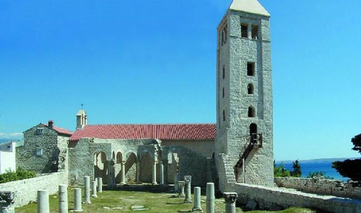 Bell tower and the ruins of church of St. John the Evangelist 0